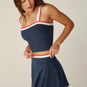 Beyond Yoga Spacedye Sea You There Cropped Tank – Nocturnal Navy, Size XS NWT